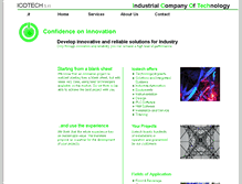 Tablet Screenshot of icotech-it.com